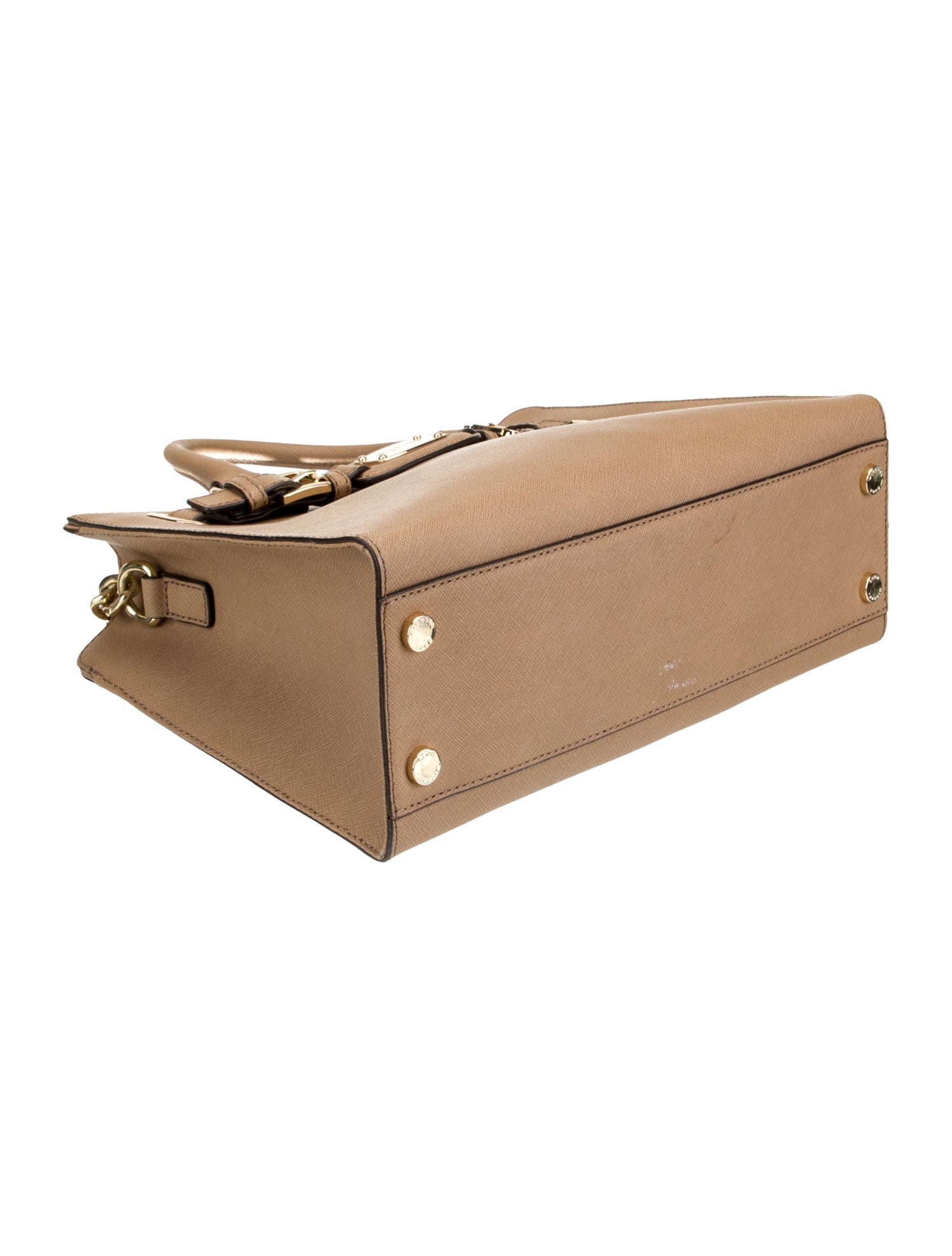 Michael Kors Leather Top Handle Bag