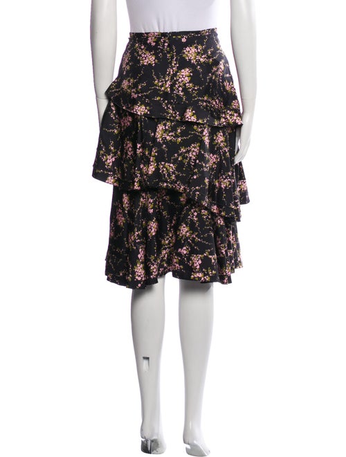 Michael Kors Silk Knee-Length Skirt