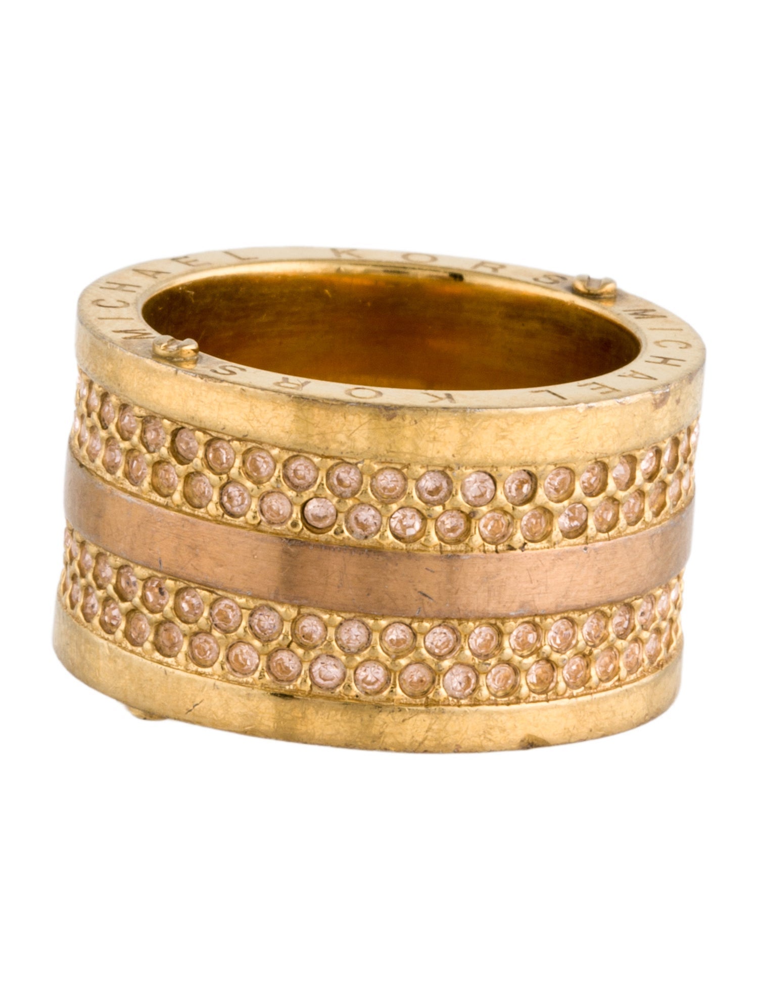 Michael Kors Crystal Brilliance Band Ring