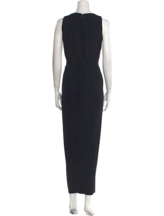 Michael Kors V-Neck Long Dress