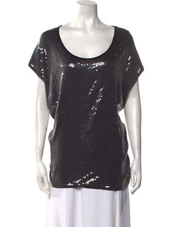 Michael Kors Scoop Neck Short Sleeve T-Shirt