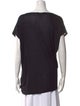 Michael Kors Scoop Neck Short Sleeve T-Shirt