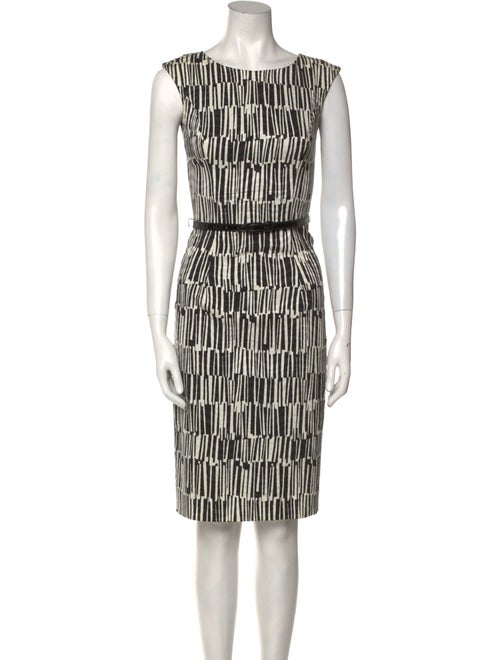 Michael Kors Printed Knee-Length Dress