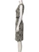 Michael Kors Printed Knee-Length Dress