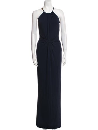 Michael Kors Halterneck Long Dress