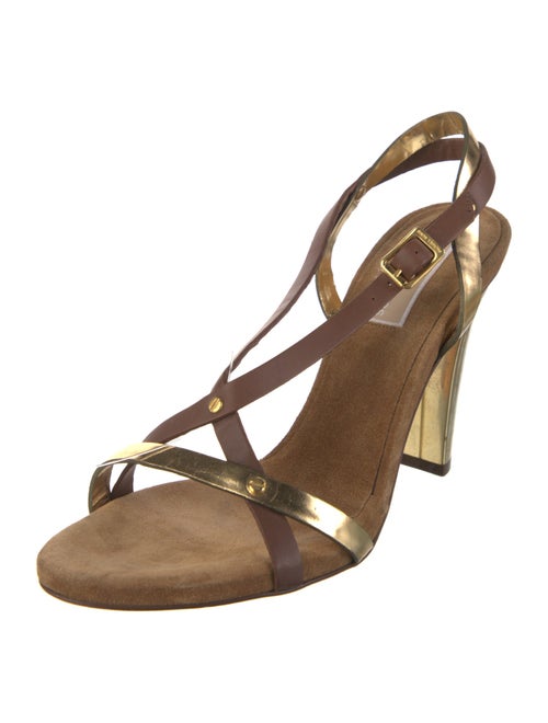 Michael Kors Suede Slingback Sandals