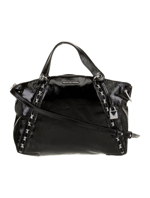 Michael Kors Patent Leather Top Handle Bag