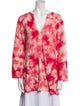 Michael Kors Cashmere Tie-Dye Print Sweater