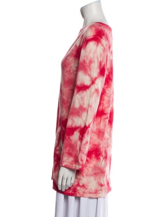 Michael Kors Cashmere Tie-Dye Print Sweater