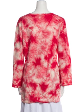 Michael Kors Cashmere Tie-Dye Print Sweater