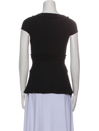 Michael Kors Silk V-Neck Blouse