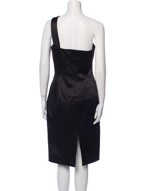 Michael Kors One-Shoulder Midi Length Dress