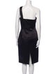 Michael Kors One-Shoulder Midi Length Dress