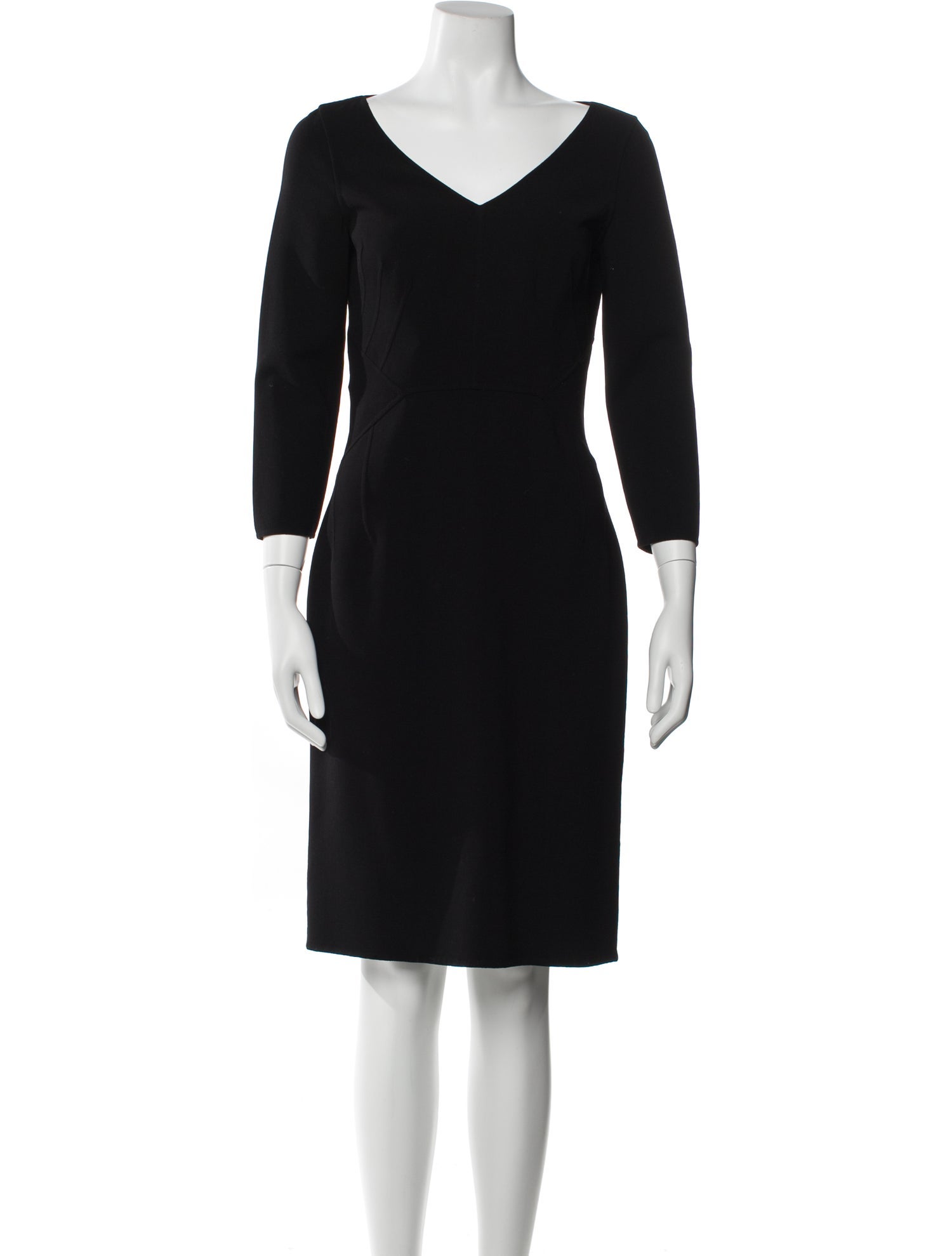 Michael Kors Virgin Wool Knee-Length Dress