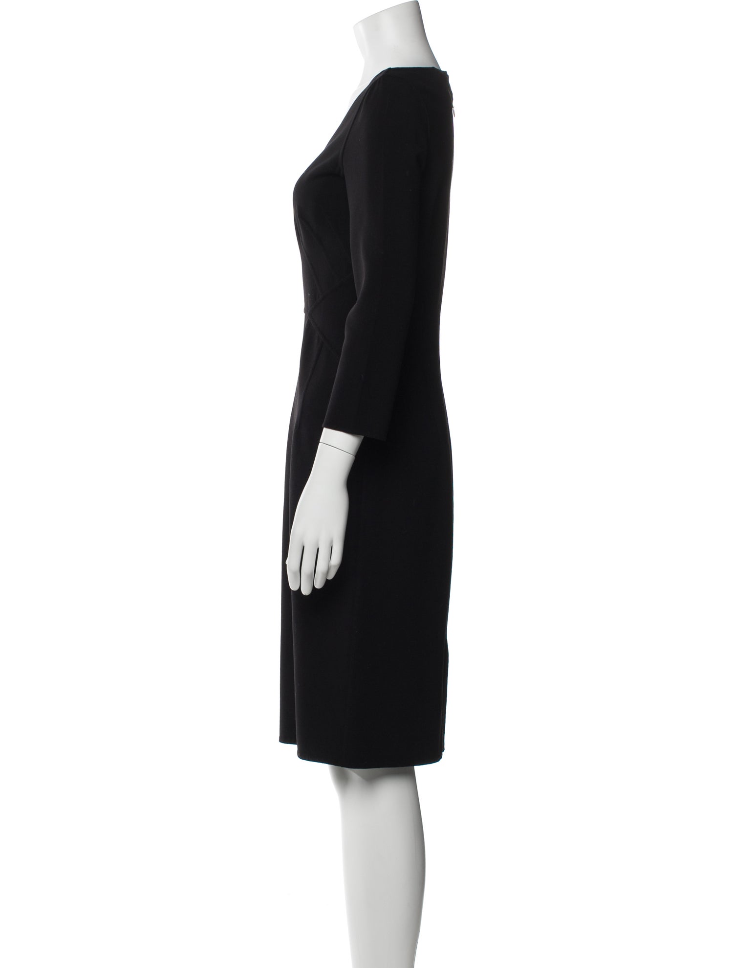 Michael Kors Virgin Wool Knee-Length Dress