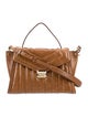 Michael Kors Leather Top Handle Bag