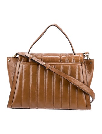 Michael Kors Leather Top Handle Bag