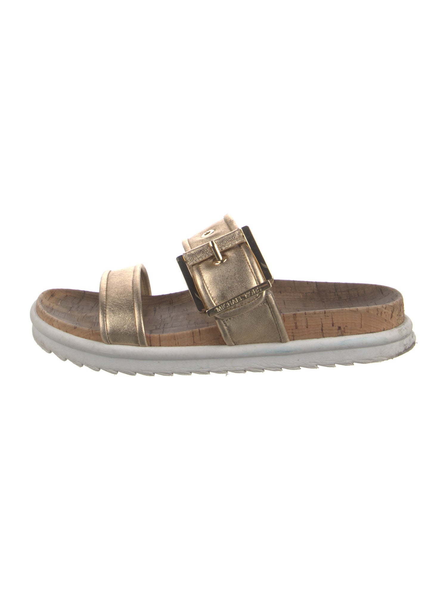 Michael Kors Leather Slingback Sandals
