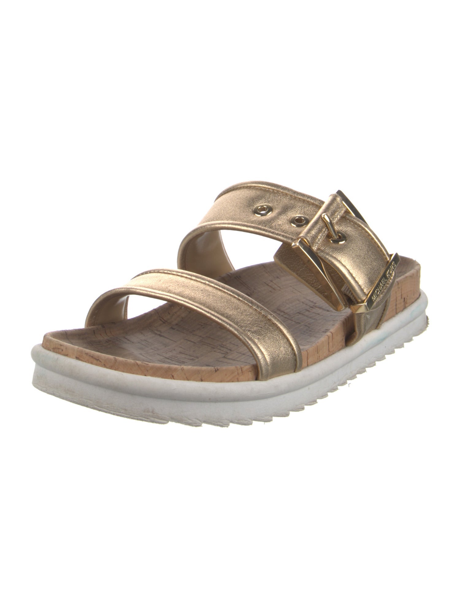 Michael Kors Leather Slingback Sandals