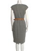 Michael Kors Virgin Wool Knee-Length Dress