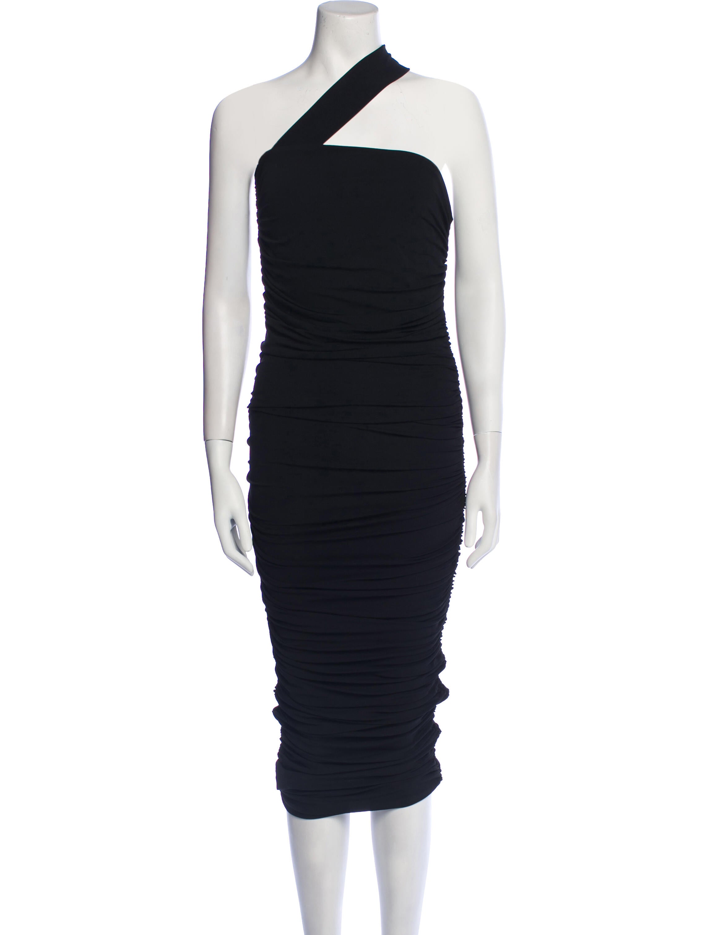 Michael Kors One-Shoulder Long Dress