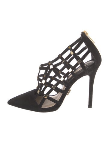 Michael Kors Pumps Suede Studded Accents 7