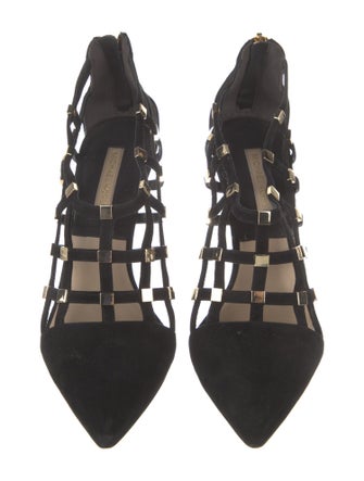 Michael Kors Suede Studded Accents Pumps