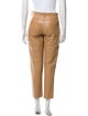 Michael Kors Leather Skinny Leg Pants