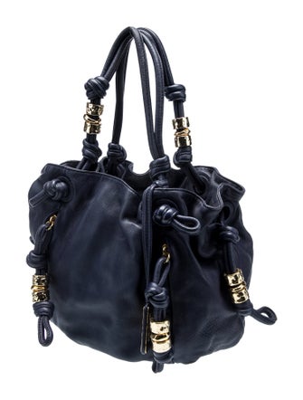 Michael Kors Leather Bucket Bag