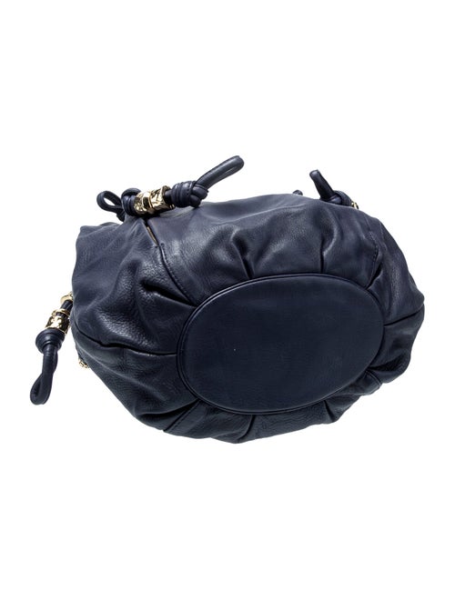 Michael Kors Leather Bucket Bag