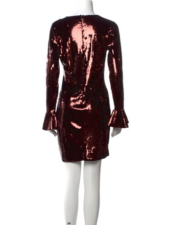 Michael Kors Scoop Neck Mini Dress