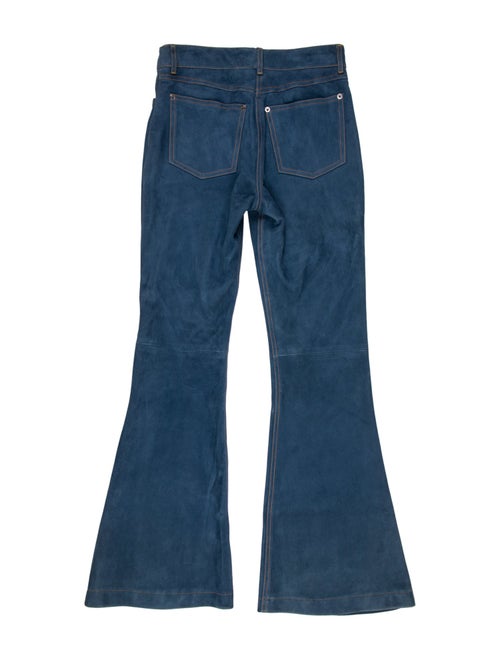 Michael Kors Leather Wide Leg Pants