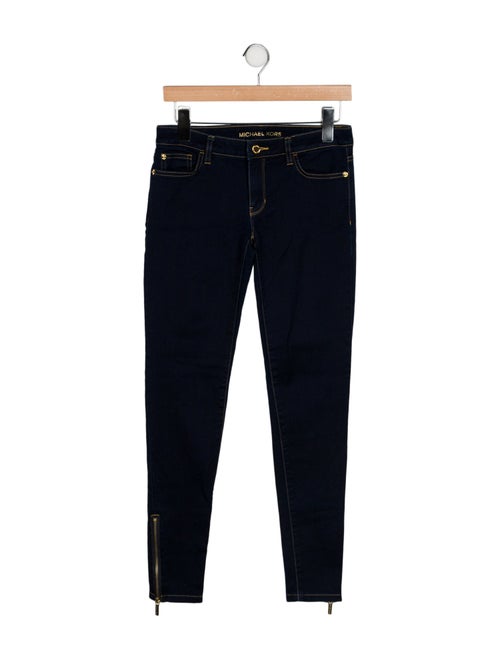 Michael Kors Low-Rise Skinny Leg Jeans