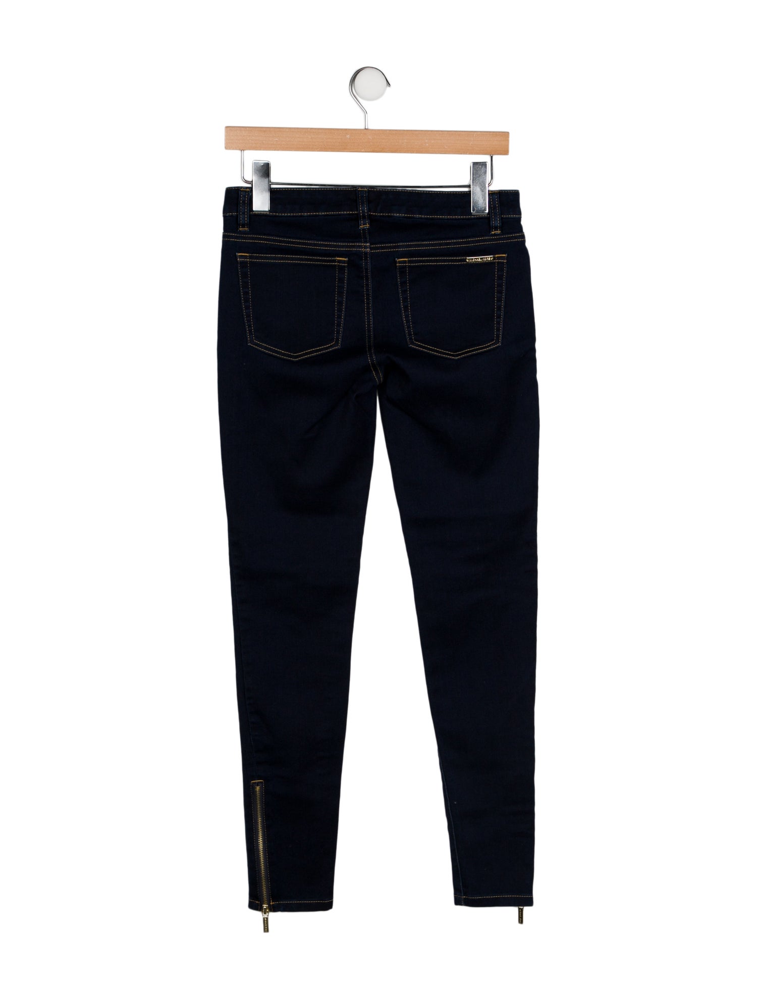 Michael Kors Low-Rise Skinny Leg Jeans