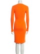 Michael Kors Crew Neck Knee-Length Dress