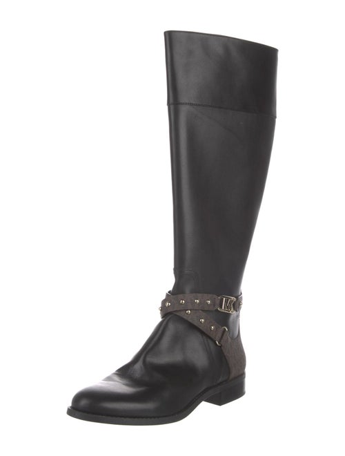 Michael Kors Leather Riding Boots
