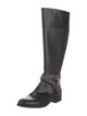 Michael Kors Leather Riding Boots