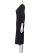 Michael Kors V-Neck Knee-Length Dress