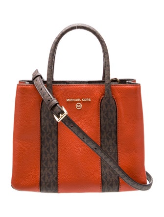 Michael Kors Leather Top Handle Bag