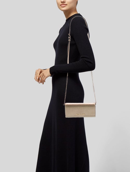 Michael Kors Saffiano Leather Crossbody Bag