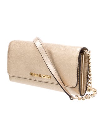 Michael Kors Saffiano Leather Crossbody Bag