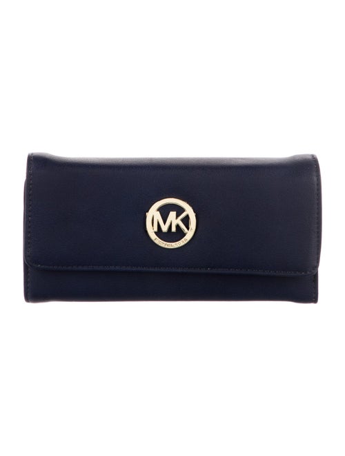 Michael Kors Leather Continental Wallet
