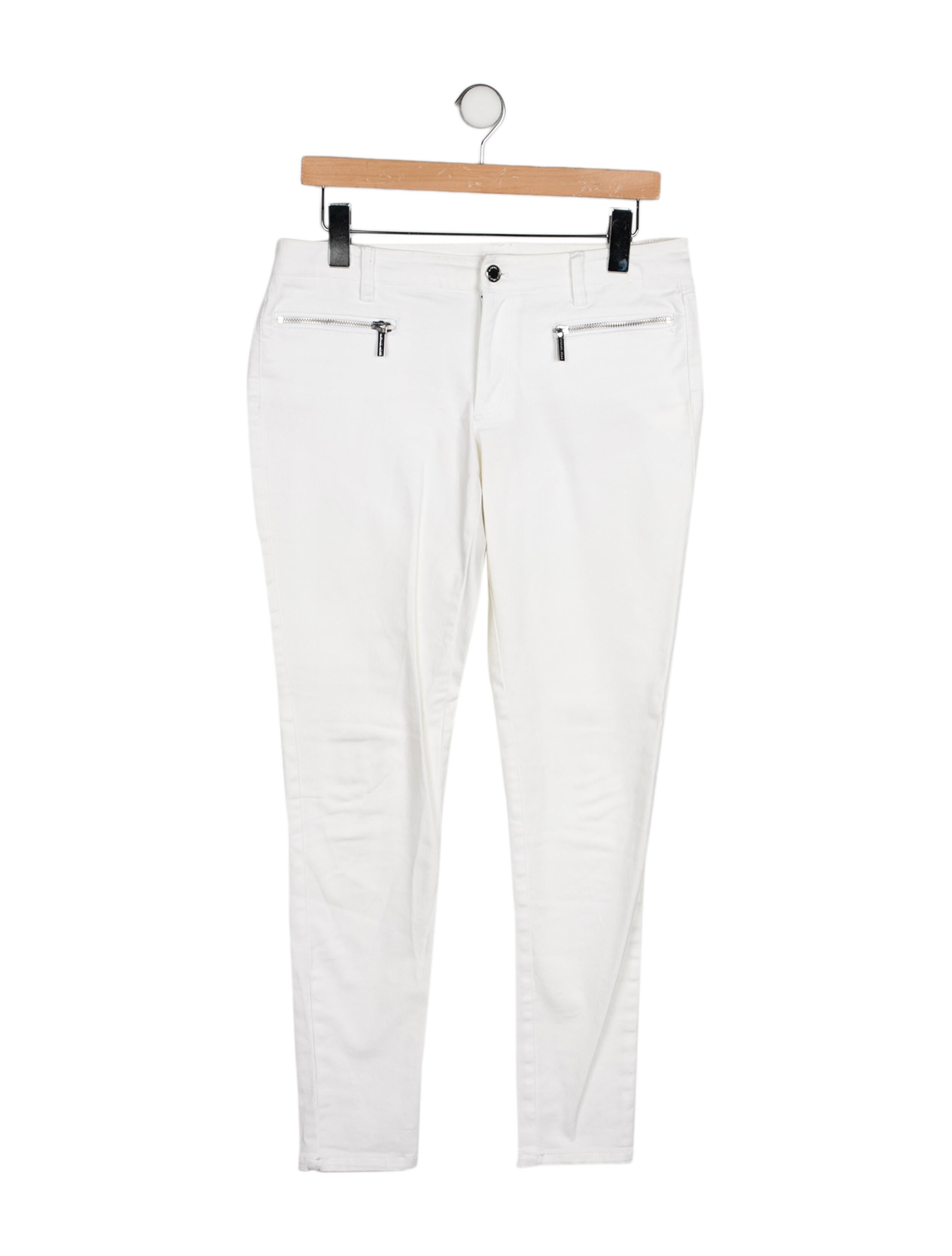 Michael Kors Mid-Rise Skinny Leg Jeans