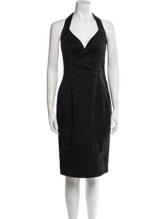 Michael Kors Halterneck Knee-Length Dress