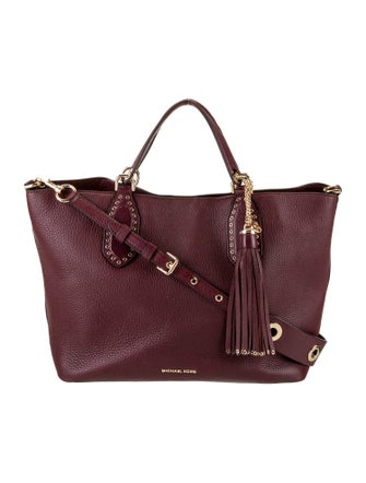 Michael Kors Leather Top Handle Bag