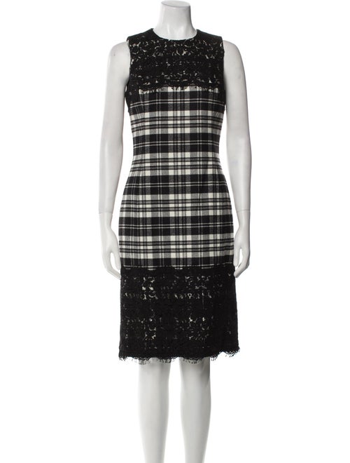 Michael Kors Virgin Wool Knee-Length Dress
