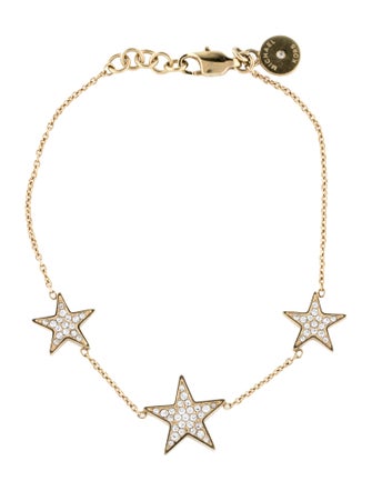 Michael Kors Crystal Star Link Bracelet