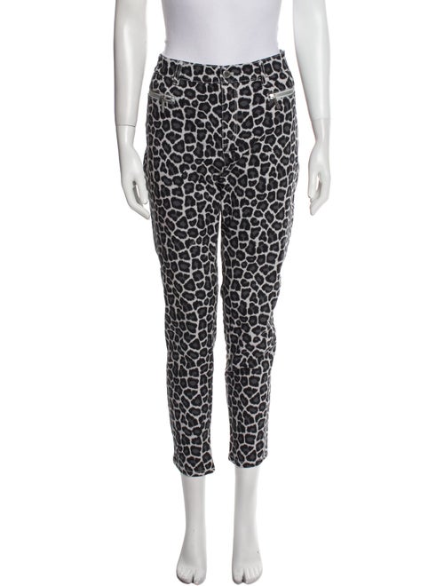 Michael Kors Animal Print Skinny Leg Pants