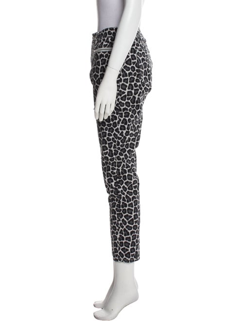 Michael Kors Animal Print Skinny Leg Pants