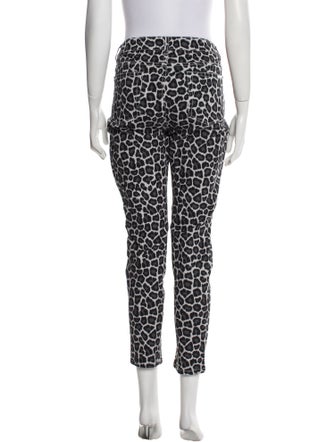 Michael Kors Animal Print Skinny Leg Pants